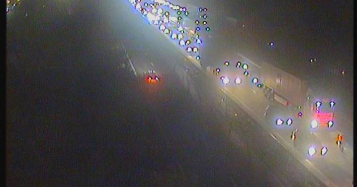 Part of A14 closed near Orwell Bridge in Ipswich after crash