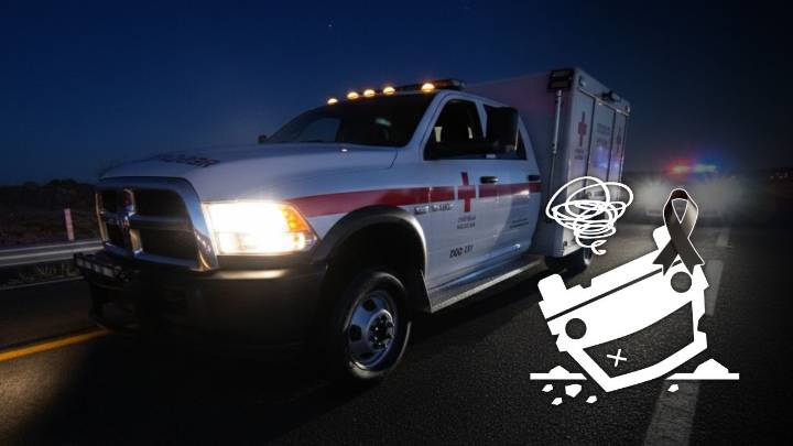 Joven muere en fuerte accidente carretero registrado en Nuevo Ideal