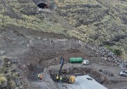 Obras Públicas avanza en la construcción de los viaductos de La Palma y El Risco, en el tramo de la carretera El Risco