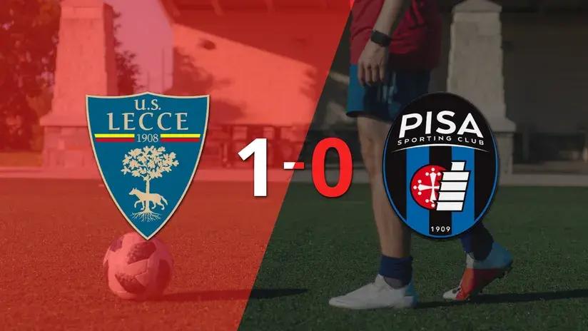 Serie A: Pisa no pudo con Lecce y cayó 1