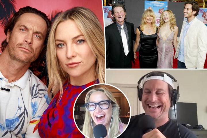 Kate and Oliver Hudson reveal how family handles politics