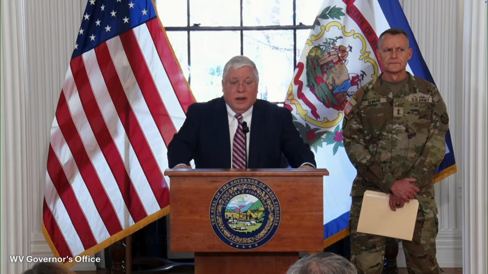 West Virginia National Guard member shot in Washington DC shows positive signs, governor says