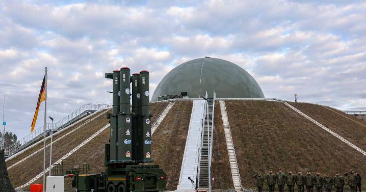Germany starts putting into place the Arrow 3 missile defense system, bought from Israel