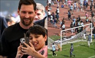 Lionel Messi desata el caos en su visita a India: aficionados invaden el campo de juego y la policía detuvo al organizador