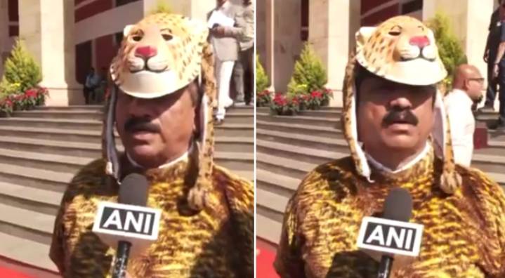 Maharashtra MLA Dresses as Leopard to Raise Alarm Over Rising Attacks