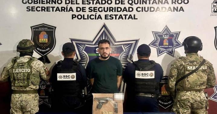 Cae ‘Danone’, jefe de plaza del CJNG del grupo ‘Deltas: Operativa Jaguar’ en Quintana Roo