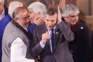 En una cena reservada. Massa le planteó a la CGT que discuta la reforma laboral y no la rechace a libro cerrado