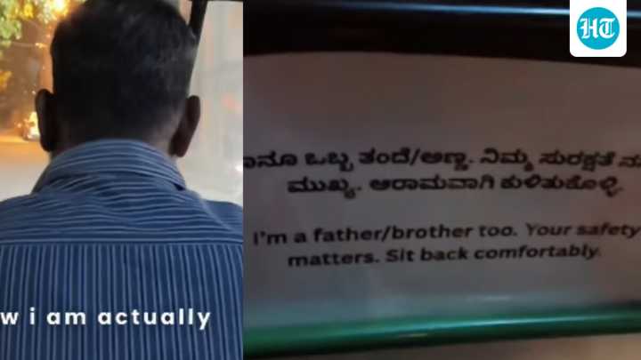 Bengaluru auto driver’s note reassures woman during late