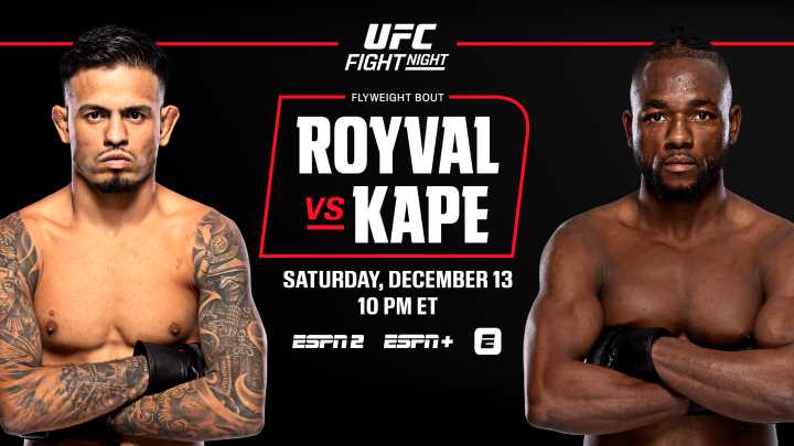 ‘UFC Fight Night Presented by Bud Light: Royval vs. Kape’