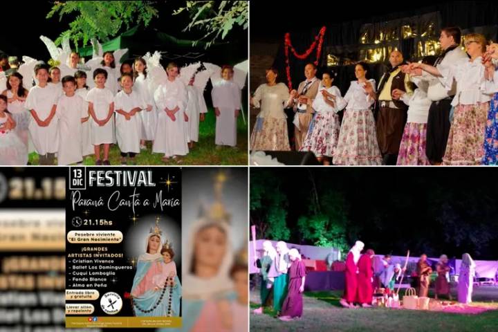 Este sábado se realizará el festival Paraná Canta a María con música y fe