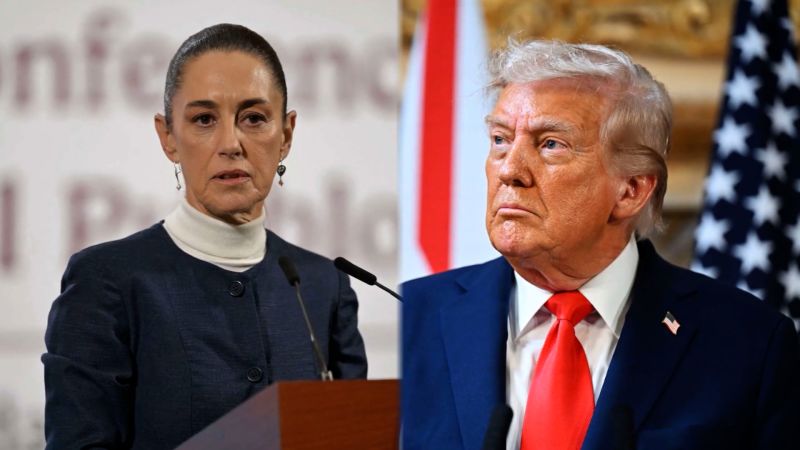 Todo listo para la "pequeña reunión" entre los presidentes Claudia Sheinbaum y Donald Trump en Washington