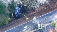 21-year-old killed, 3 police officers sent to hospital in fiery Yarmouth crash