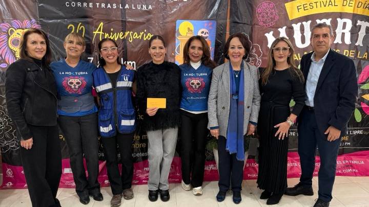 Carrera La Nocturna anuncia donativo al Hospital de Especialidades Pediátricas y a otras asociaciones