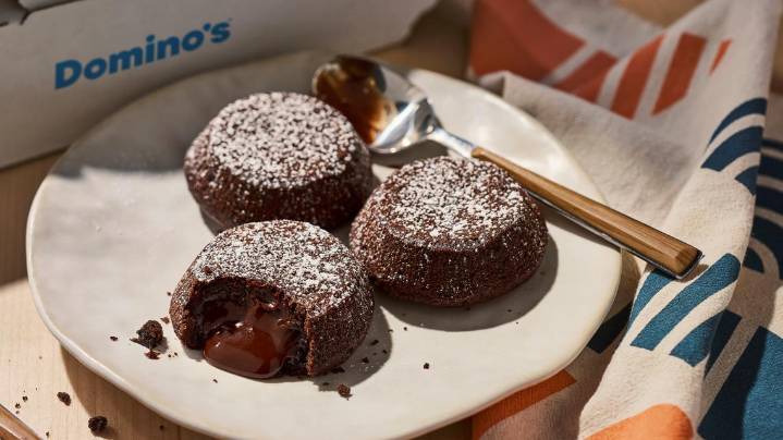 How you can get a free chocolate lava cake from Domino's this month