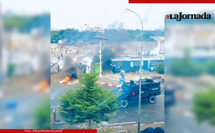 Por ayudas económicas, estudiantes y fuerzas de seguridad chocan en Senegal