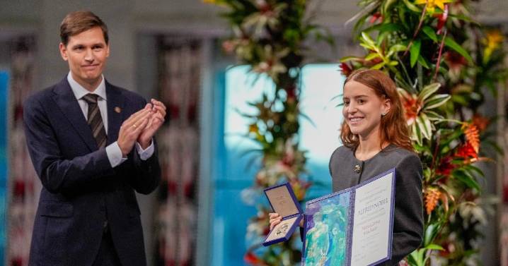 Hija de María Corina Machado recibe Nobel de la Paz: ‘Mi madre nunca renunciará a una Venezuela libre’