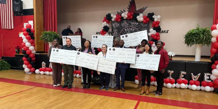 Teachers awarded thousands in grant funding at Bates Middle School
