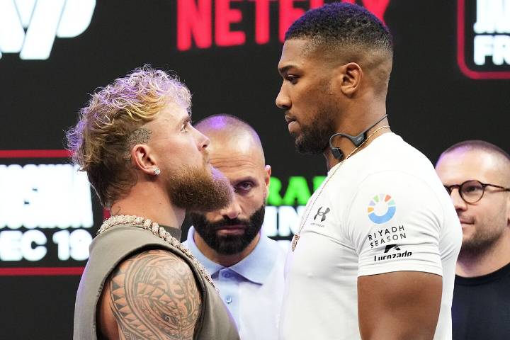 Anthony Joshua asegura que destruirá a Jake Paul porque vencer por decisión no será suficiente