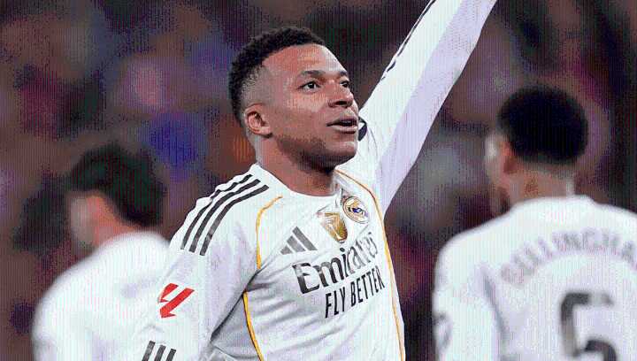 Kylian Mbappé brilló con el Real Madrid y sueña con romper un notable récord de Cristiano Ronaldo