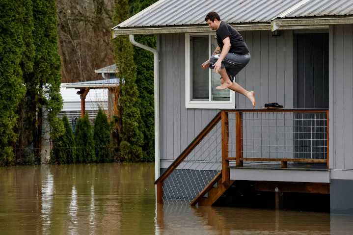 Washington communities underwater as atmospheric river brings record floods