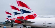 Edinburgh Airport 'suspends flights' after BA plane in mid