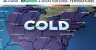Mostly cloudy Sunday with highs in the 40s, blast of Arctic air arrives in Philadelphia this week. Here's the forecast.