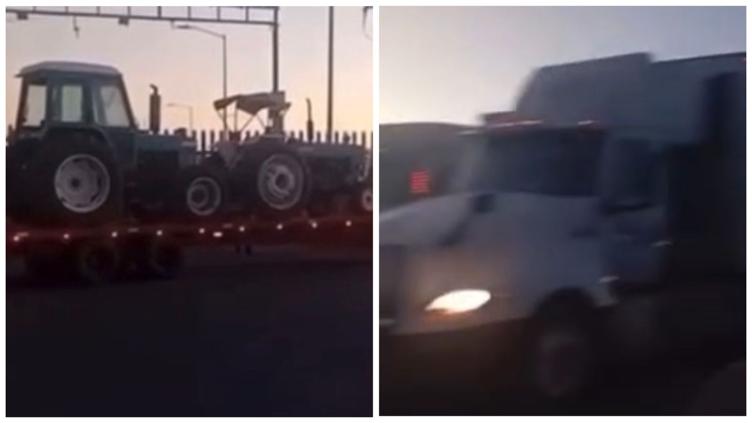 Así protestan campesinos en el cruce Santa Teresa🎦