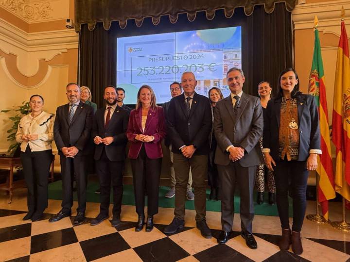 El presupuesto de Castellón para 2026 ascenderá a 253,2 millones de euros