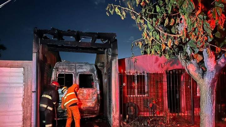 Un hombre de unos 70 años sufrió quemaduras en el 80% del cuerpo tras un incendio en Guaymallén
