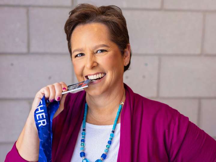 A dietitian and cancer survivor shares 3 diet tips she swears by — helping her to complete 27 triathlons