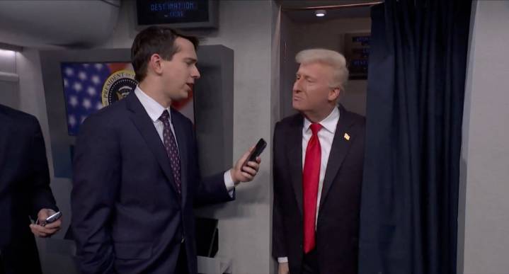 'Saturday Night Live' Opens With Trump Trying Explain Jeffrey Epstein