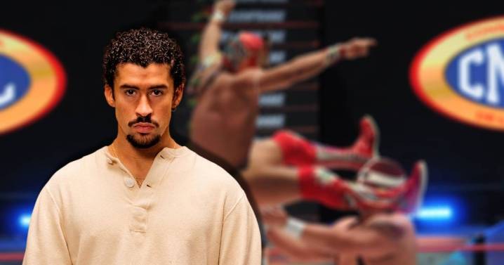 ¡Con la máscara de Místico! Bad Bunny asiste de incógnito a función de lucha libre en la Arena México