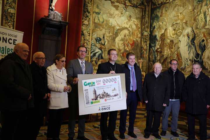 El V Centenario de la Catedral de Segovia, protagonista del cupón de la ONCE del 9 de diciembre