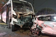 Saldo de 33 lesionados en choque múltiple, en Nuevo León