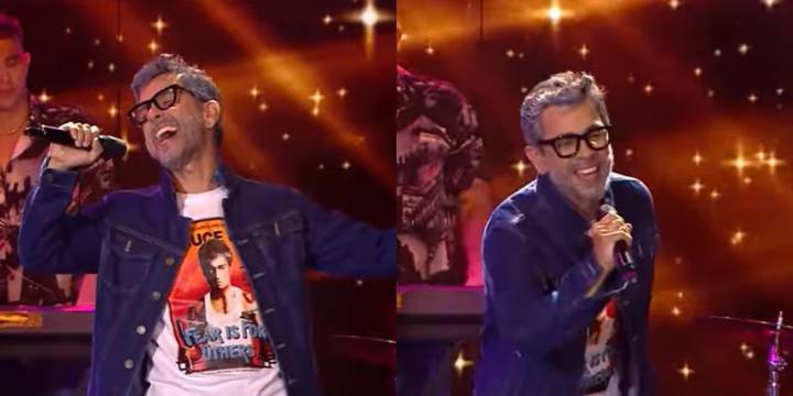 Imitador de Diego Bertie conmueve al público al cantar a dúo con el original en el ‘reto del espejo’ de Yo Soy