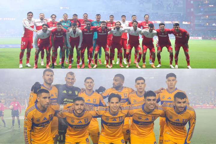 Toluca y Tigres disputan la final de la Liga MX el jueves y domingo