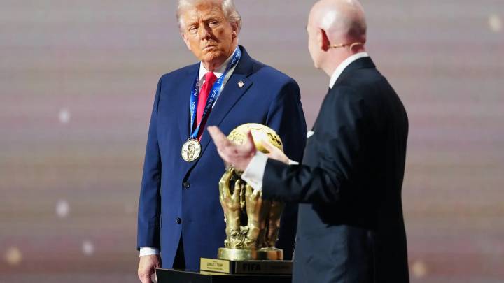 Donald Trump es galardonado con el primer premio FIFA de la Paz