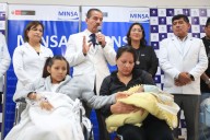 Perú presenta primer caso de embarazo ectópico con final feliz para madre y bebé