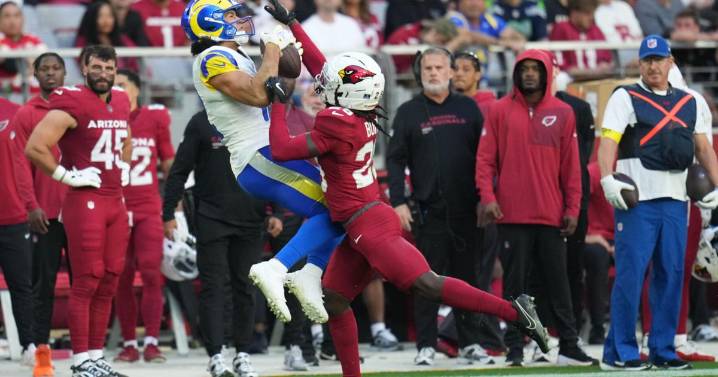 Receiver Puka Nacua puts on a show in Rams' thumping of the Cardinals