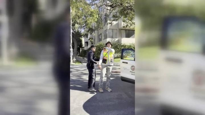 Traffic safety advocate arrested after painting unpermitted crosswalks in LA