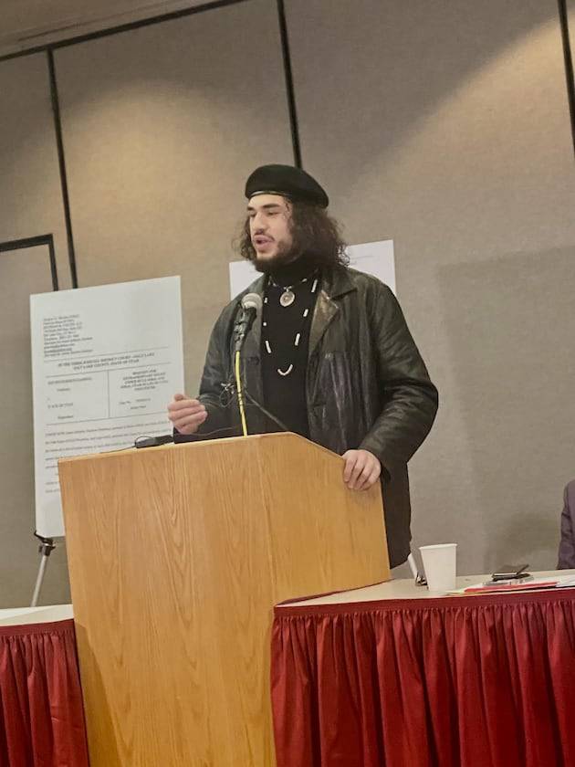 Man originally arrested in No Kings protest says he was treated as a ‘psychopathic villain’