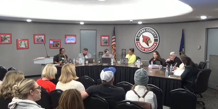 Families raise concerns about allegations against Clark Co. School Board members during meeting
