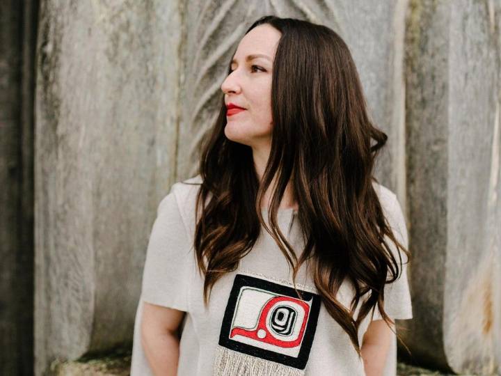 Snowboarder to weaver: Meghann O’Brien’s digital regalia lands at MOA