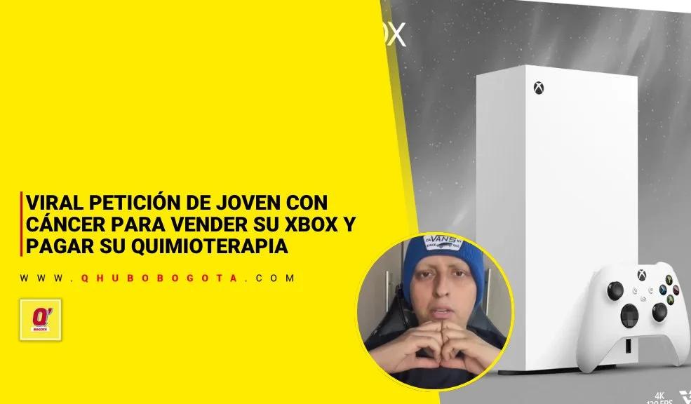 Viral petición de joven con cáncer para vender su Xbox y pagar su quimioterapia