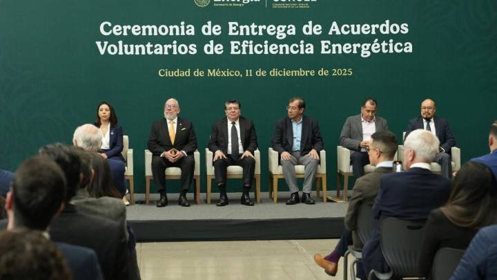 Empresas mexicanas se suman al Acuerdo Nacional de Eficiencia Energética
