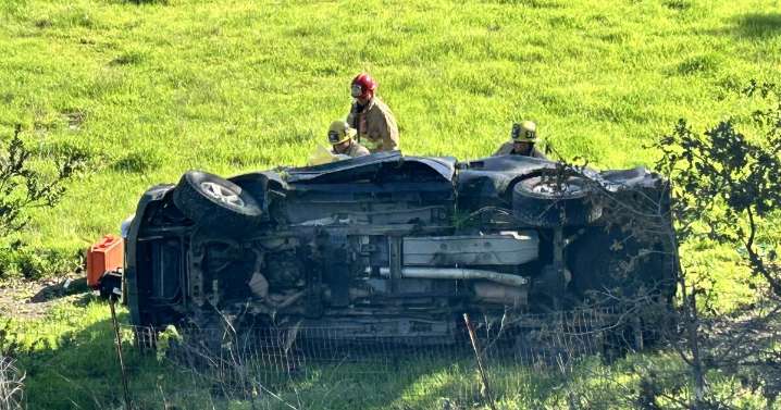 1 person killed in rollover crash on Hwy 101 north of Buellton