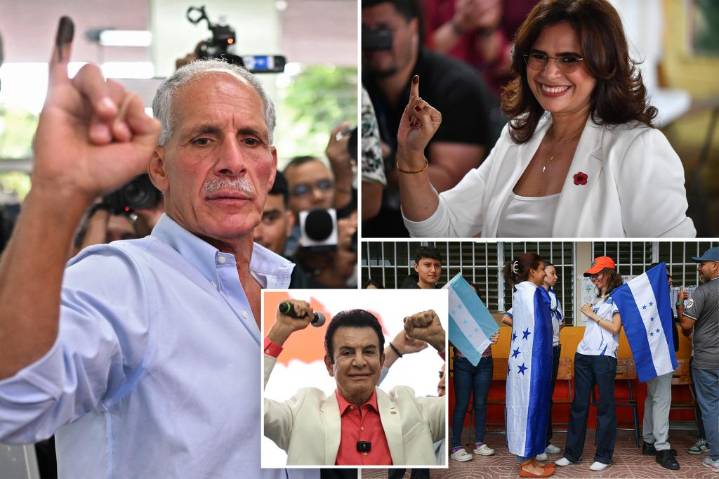 Trump-backed conservative holds narrow lead in Honduras presidential vote