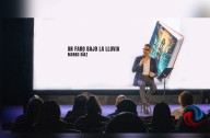 Marko Díaz presentó su libro "Un faro bajo la lluvia" en la 39 FIL