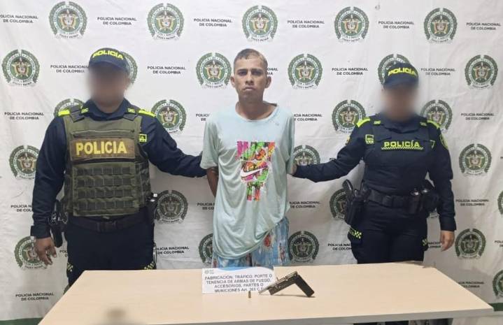 ‘Pablito marihuana’, 15 anotaciones judiciales y andaba armado en Arjona