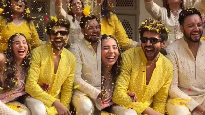 Kartik Aaryan Shares A Special Video From Sister’s Haldi Ceremony